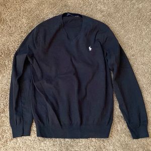 Polo Ralph Lauren V neck Pima sweater